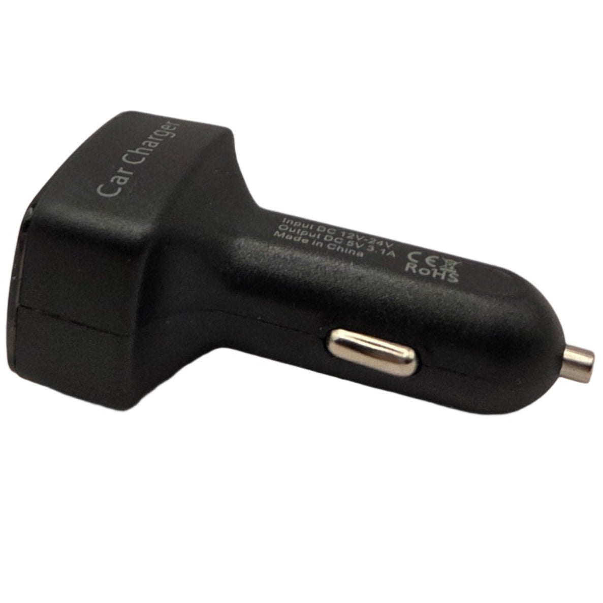 KFZ-Voltmeter mit 2-fach USB-Ladegerät & Temperaturanzeige – 3,1A