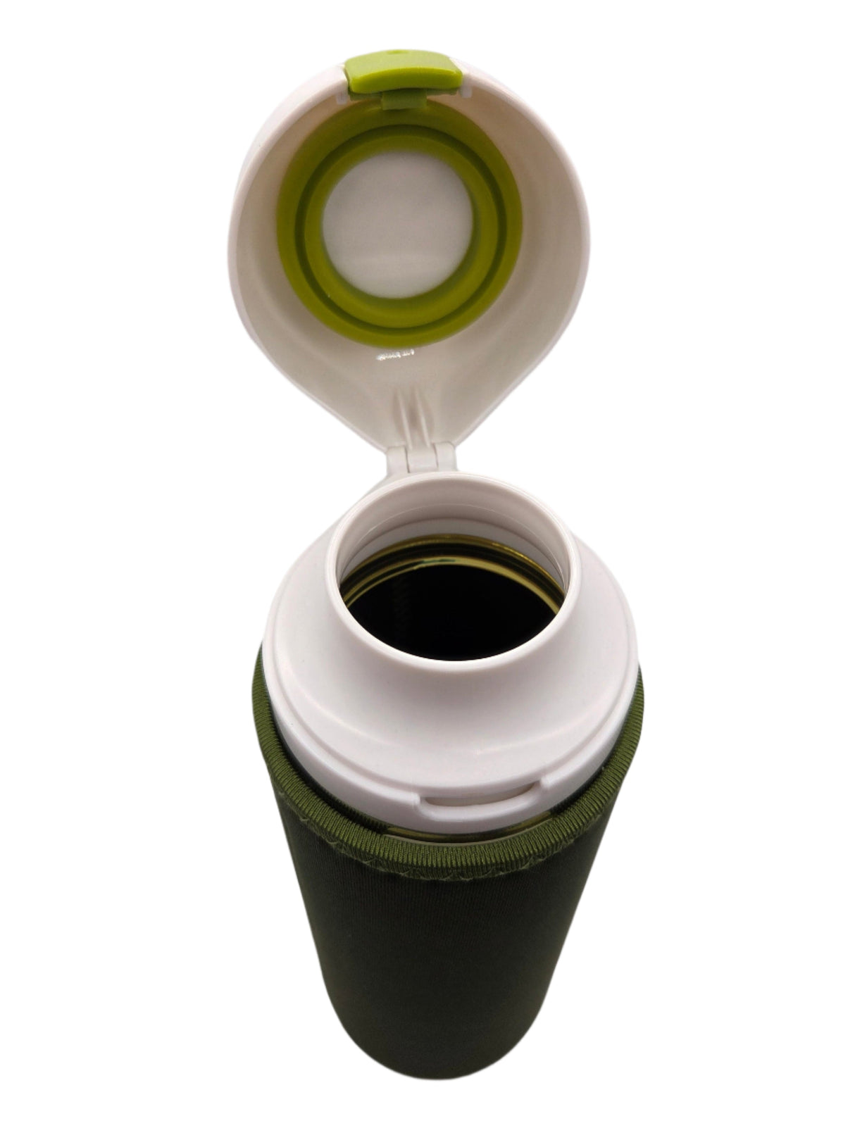 Gourde verte 700 ml avec housse en néoprène