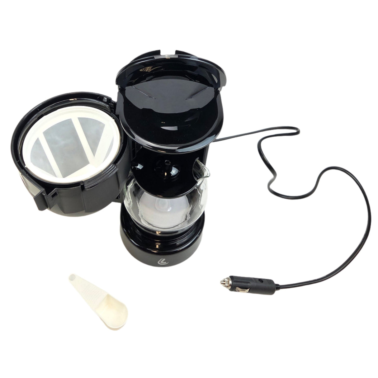 Lampa 24V Auto-Kaffeemaschine mit Glaskanne, 650 ml