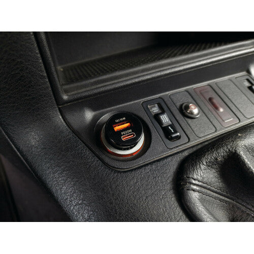 Kompaktes Auto-Ladegerät mit USB-A & USB-C – 20W, Dual Port