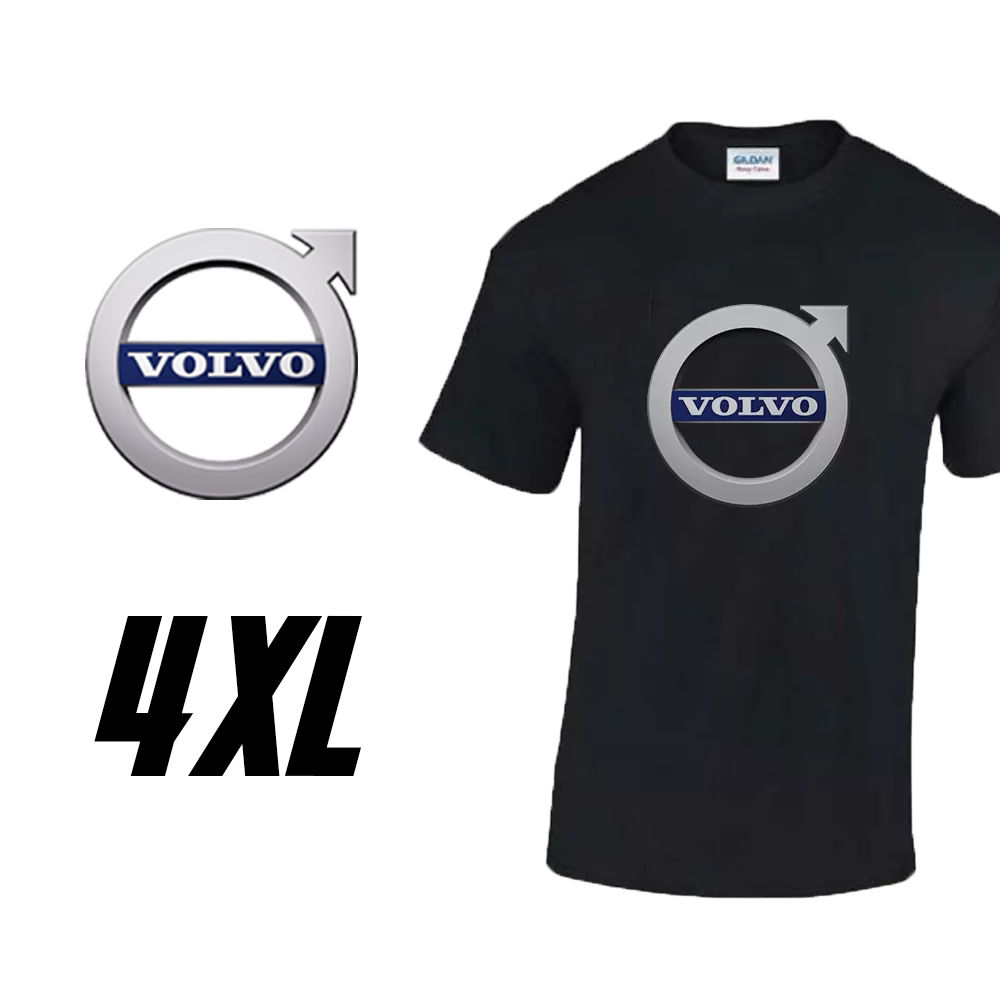 Volvo T-Shirt aus 100% Baumwolle – Schwarz