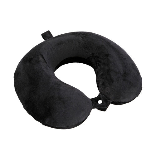 Almohada de Viaje para Cuello con Espuma Viscoelástica - Negra