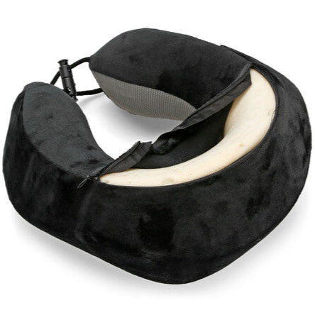 Almohada ergonómica para cuello en gris oscuro
