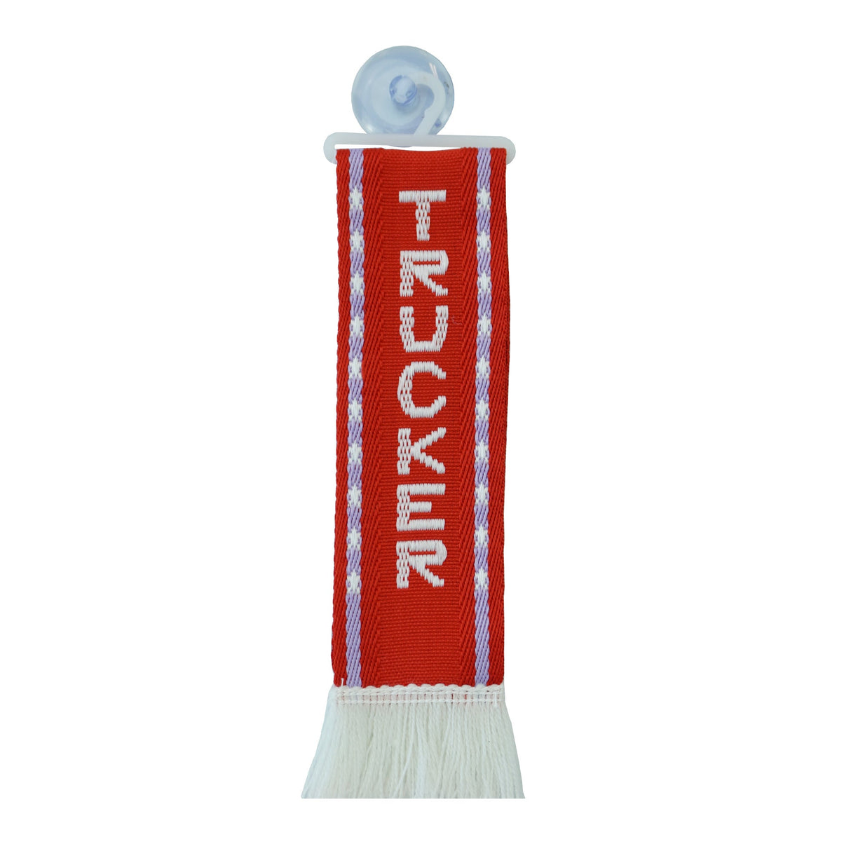 Mini bandiera con nome del paese e scritta decorativa