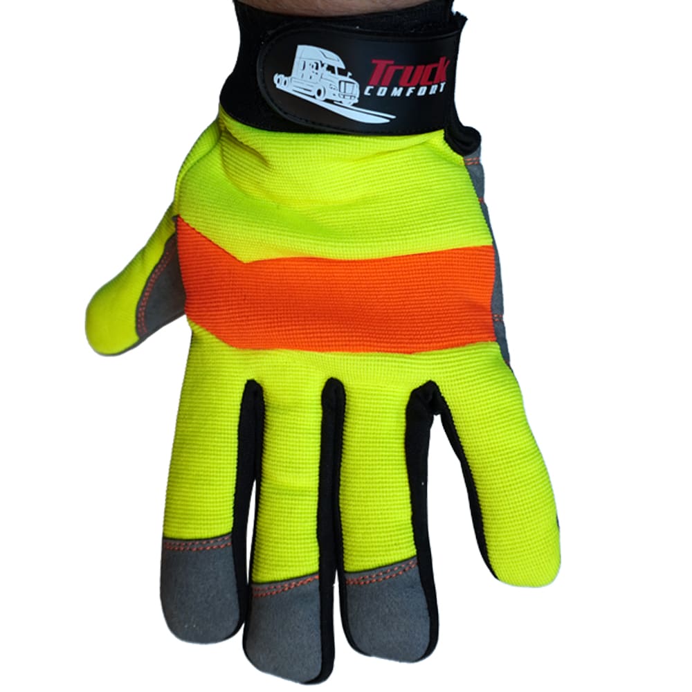 Guantes de trabajo Truck Comfort alta visibilidad talla 8