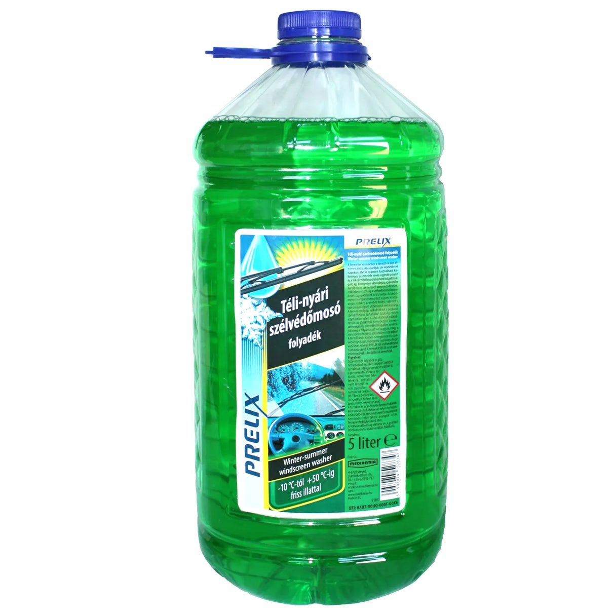 Liquido tergicristallo universale 5L per uso estivo e invernale