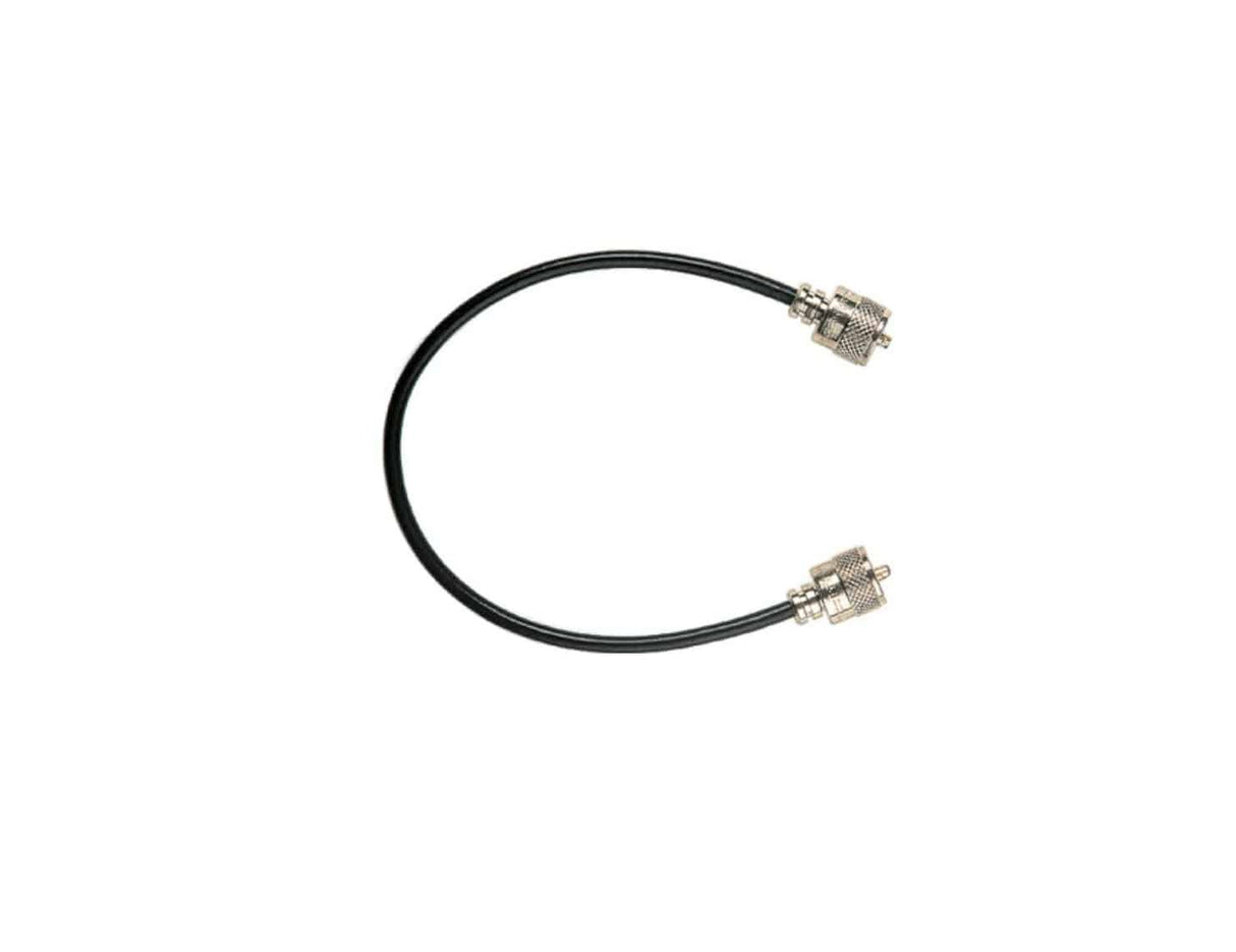 Cable para antena CB de 0,5 m con doble conector PL-259