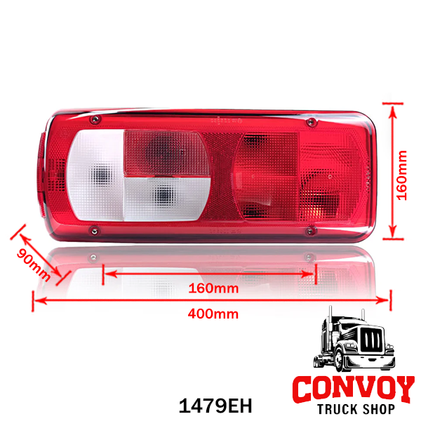 Piloto trasero izquierdo con conector lateral para DAF XF (desde 2012) Vignal