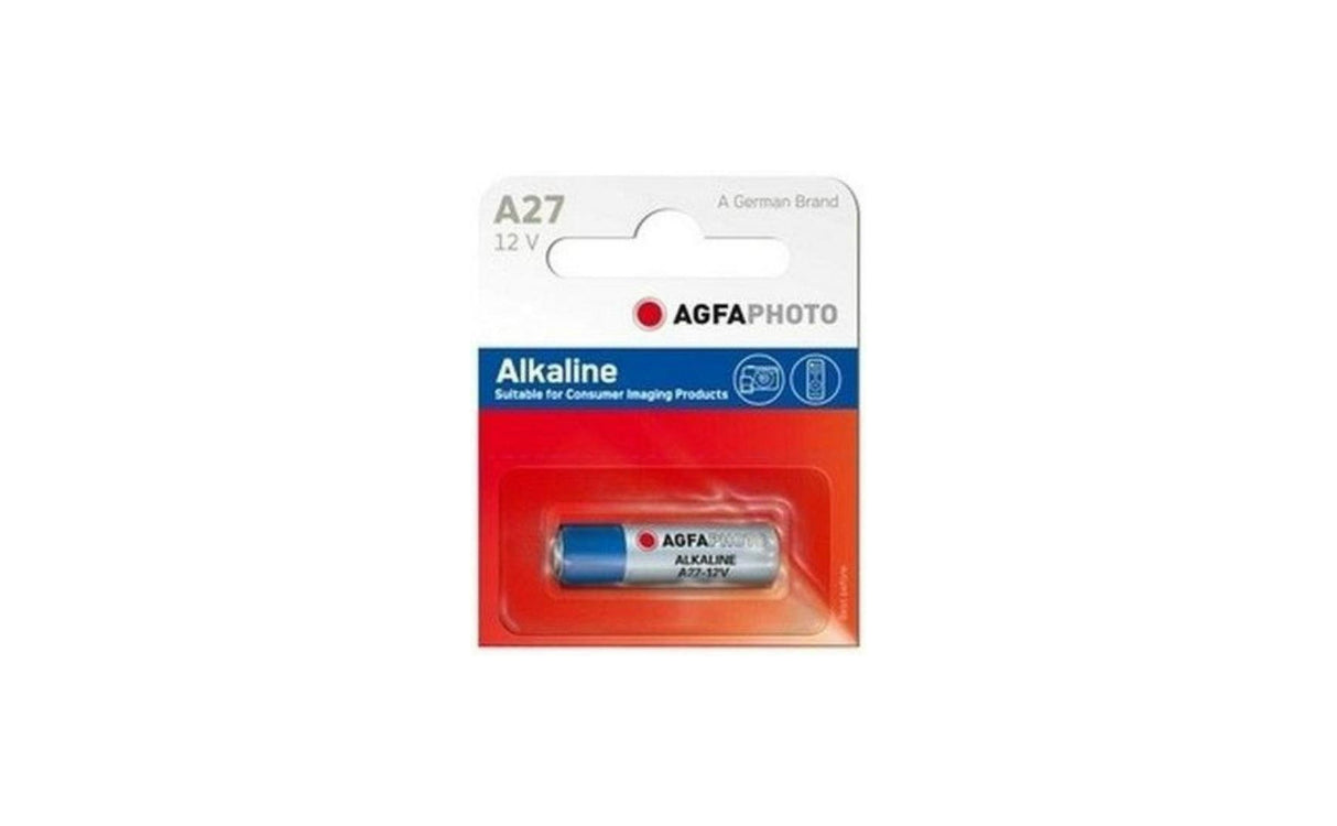 Pila alcalina A27 12V para mandos y sistemas de alarma