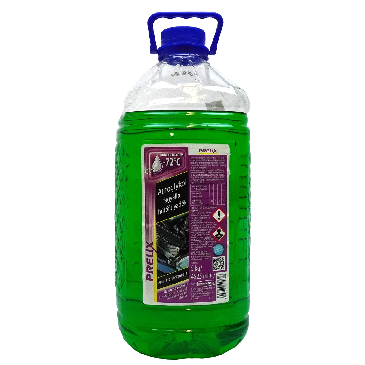 PRELIX Antifreeze Coolant Concentrate for ALU Radiators, Protects Down to -72°C