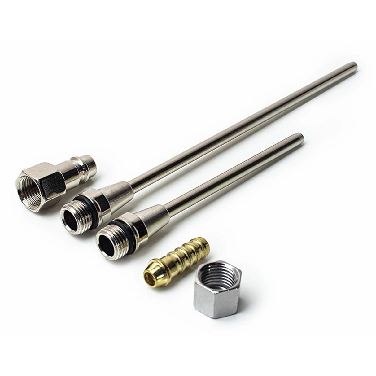 Multifunktionale Ausblaspistole mit wechselbaren Düsen