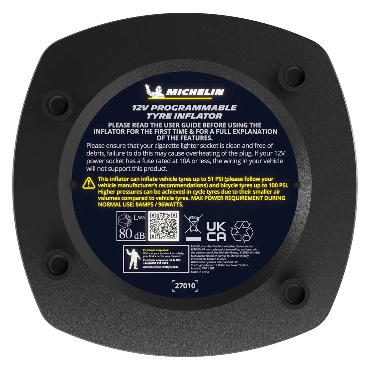 Compressore d'Aria Portatile per Auto Michelin 12V / 3,5 BAR