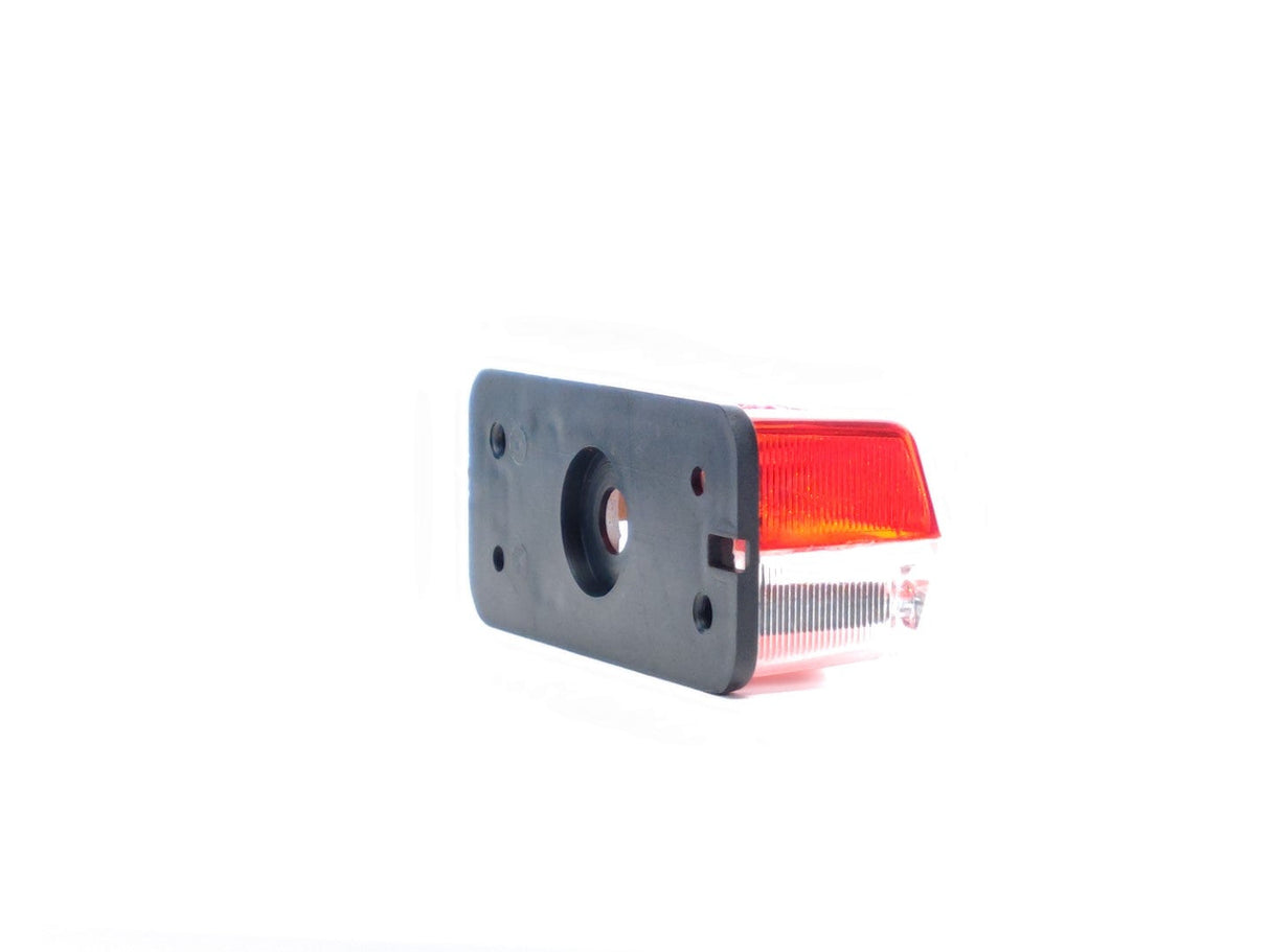 Feu de position rouge et blanc à visser pour véhicules utilitaires