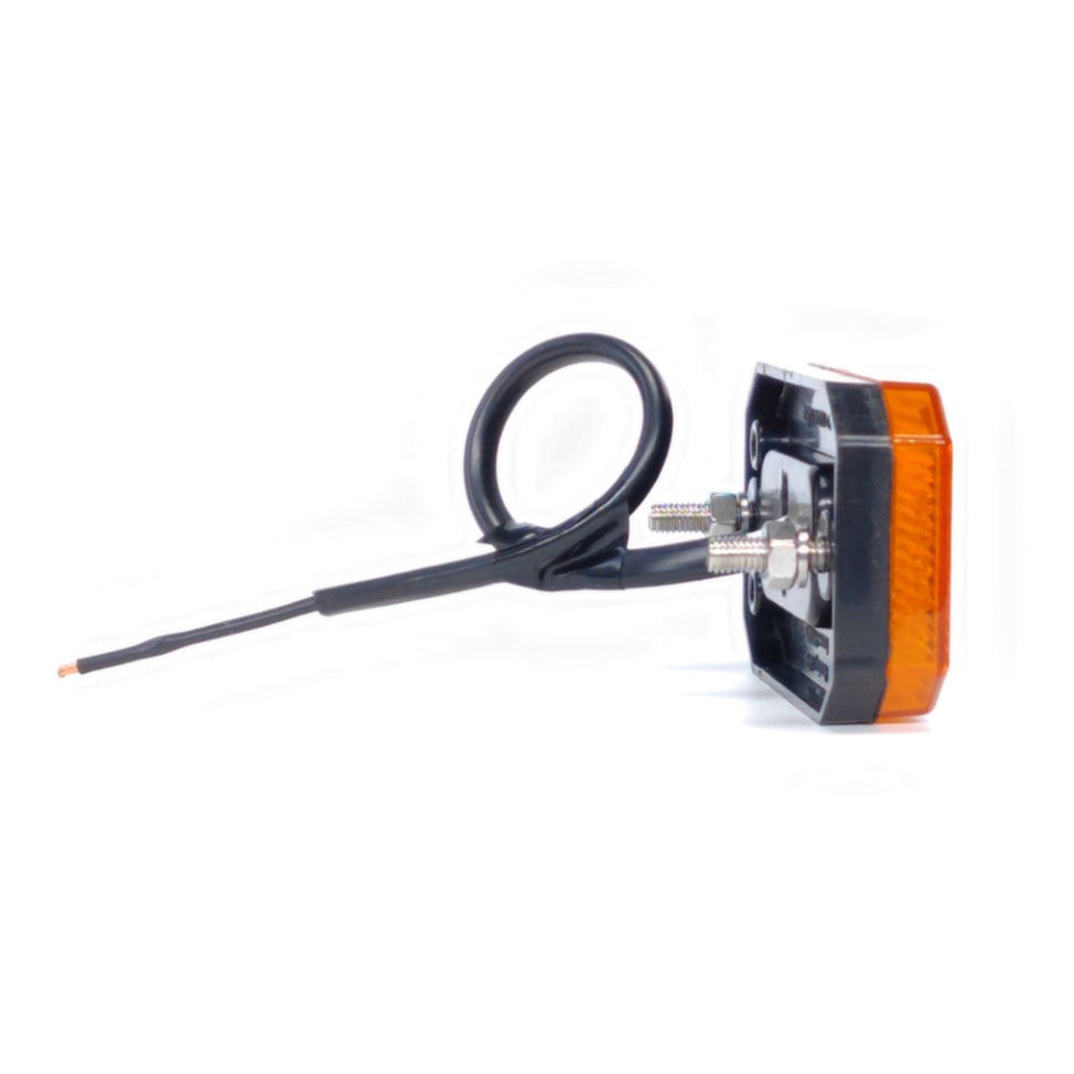 Luce di posizione LED rettangolare 2 LED 12/24V