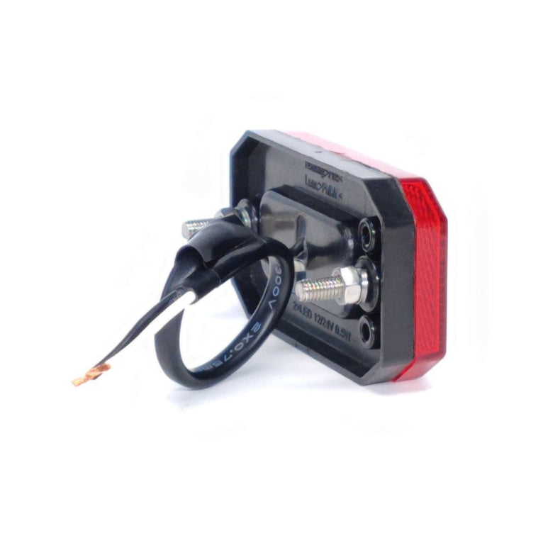 Luce di posizione LED rettangolare 2 LED 12/24V