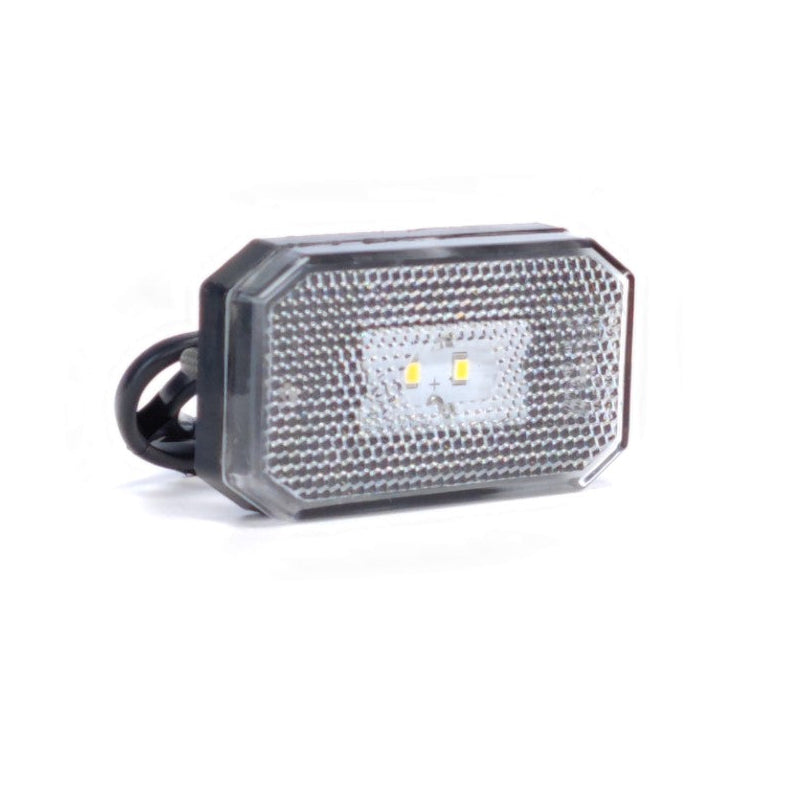 Luce di posizione LED rettangolare 2 LED 12/24V