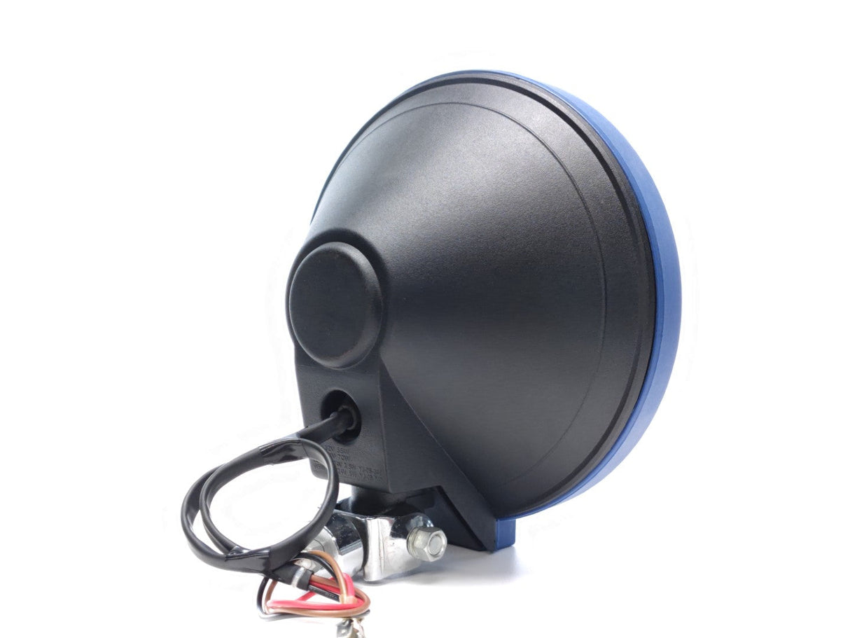 Runder Fernscheinwerfer mit blauer Linse, 223 mm – für Lkw und Nutzfahrzeuge