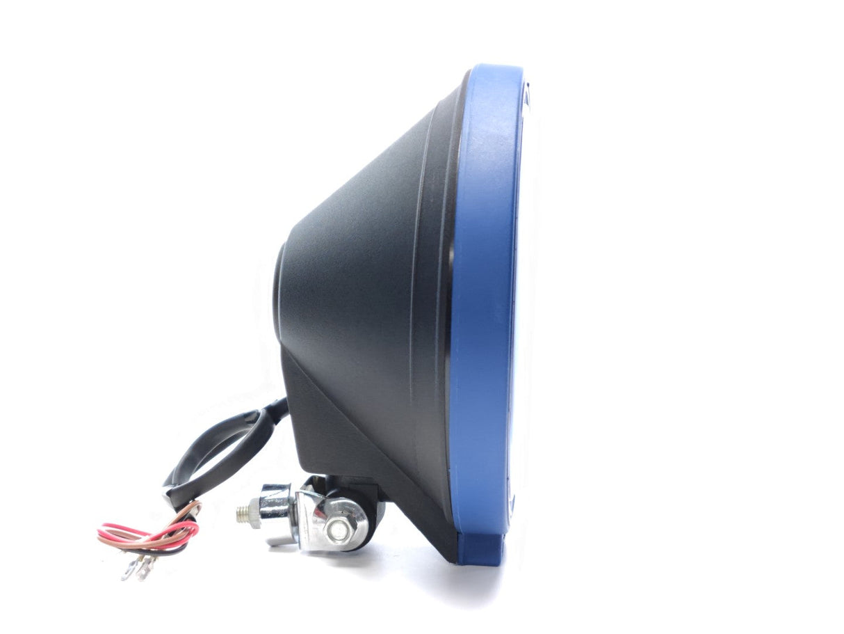 Runder Fernscheinwerfer mit blauer Linse, 223 mm – für Lkw und Nutzfahrzeuge