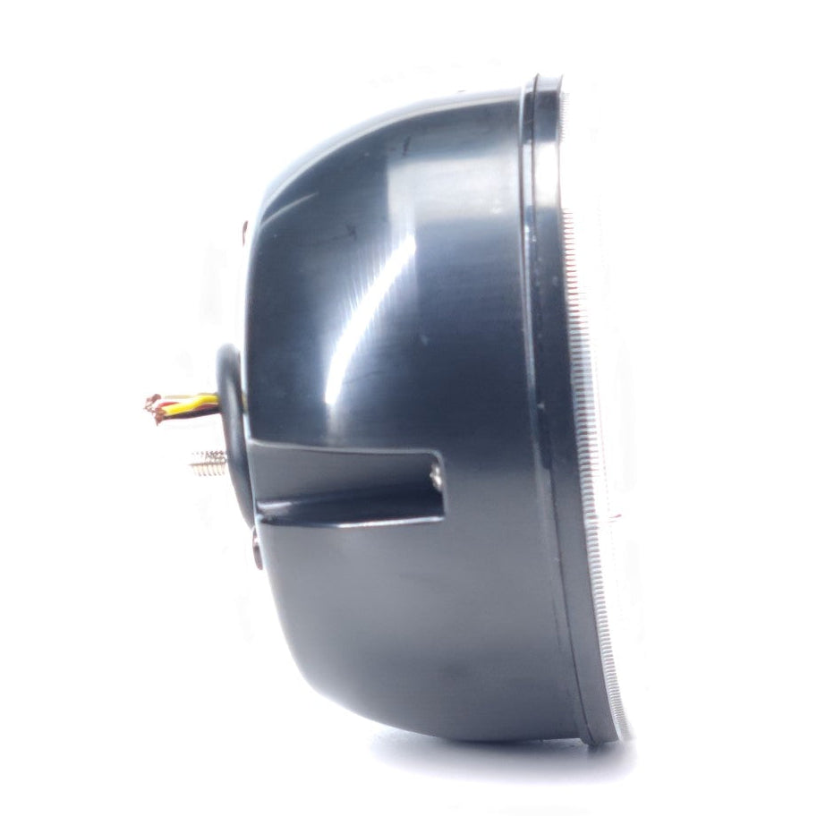 Lampada LED Circolare con Striscia Indice Trasparente 12/24V