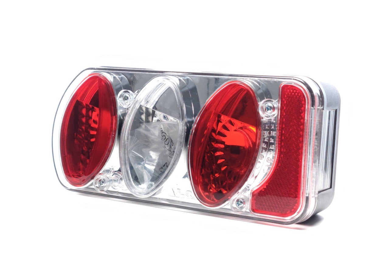Universal Rear Lamp Clear 5-Function with Reflector