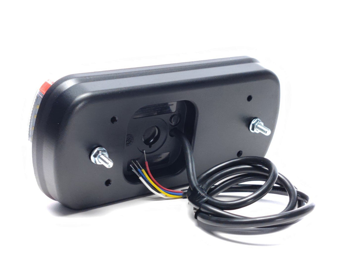 Feu arrière LED 5 fonctions avec prisme pour brouillard – gauche