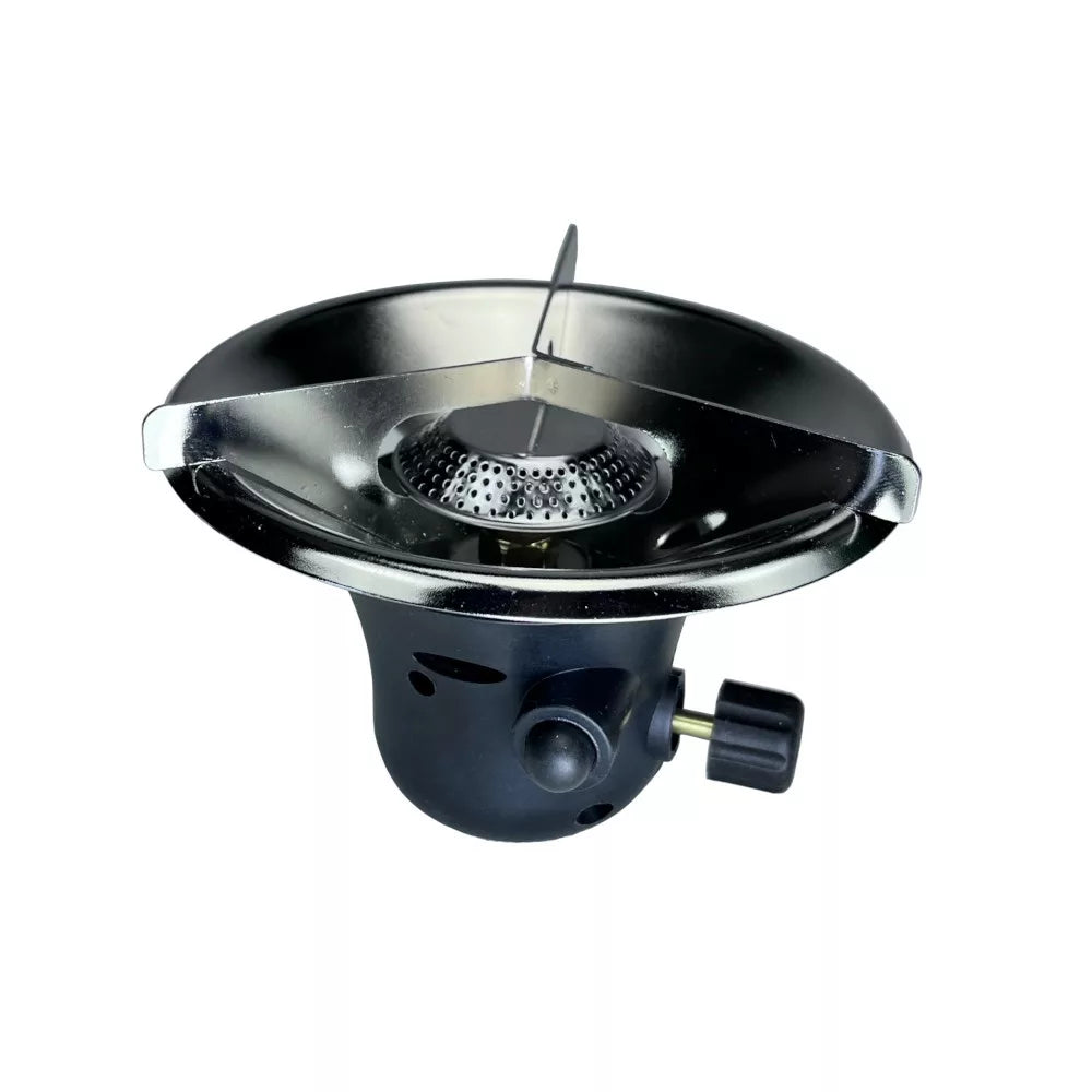 Cabezal de cocina portátil con encendido piezoeléctrico para bombona de gas 7/16 (500 g)