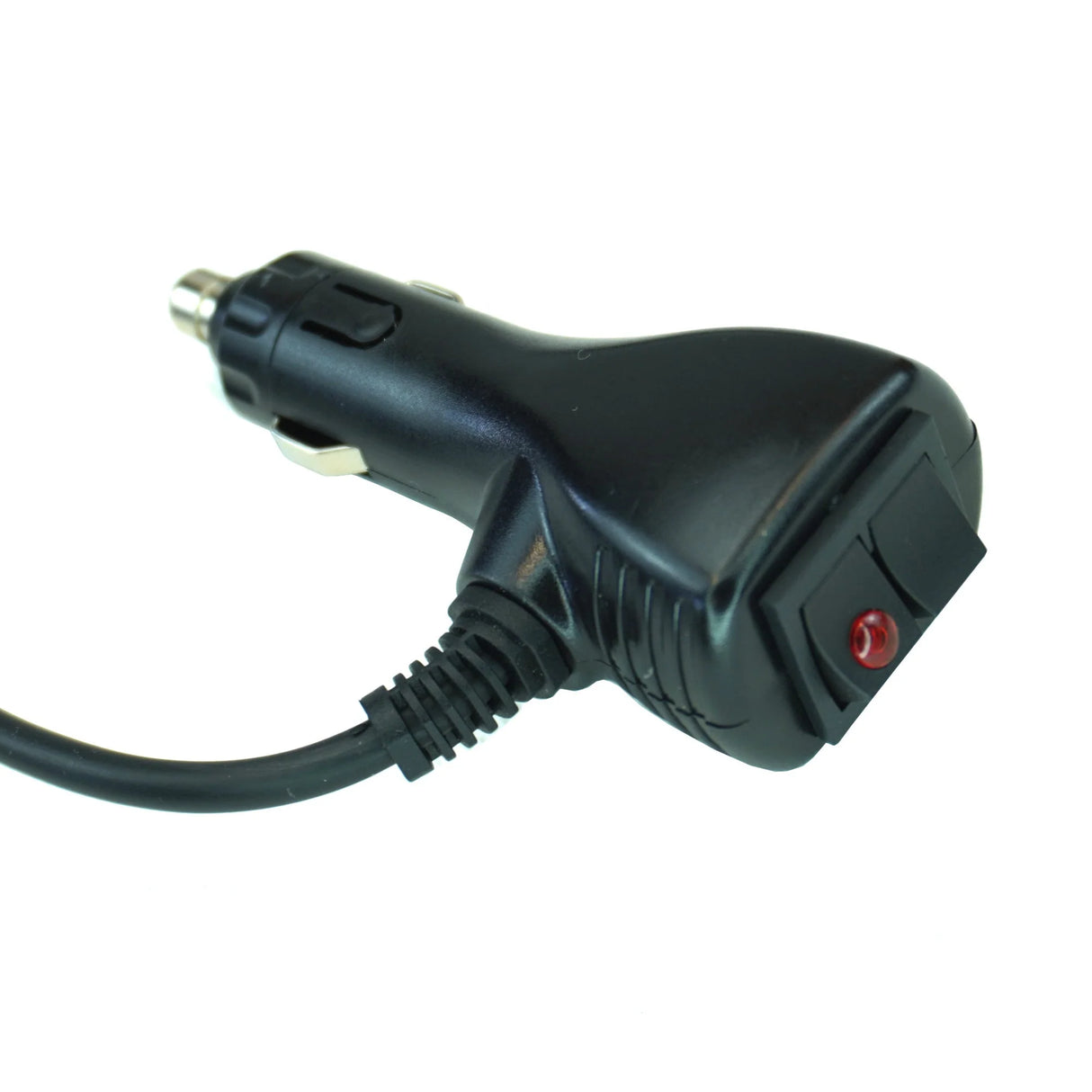 Luz LED ámbar intermitente con base magnética y conector para encendedor