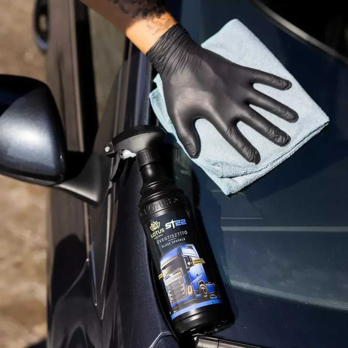 Detergente per vetri e parabrezza 600 ml