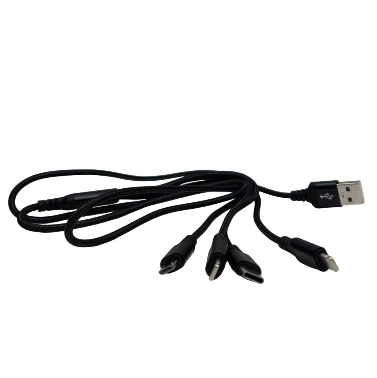 Cavo USB 4 in 1 Hoco X76 – 1m, Nero