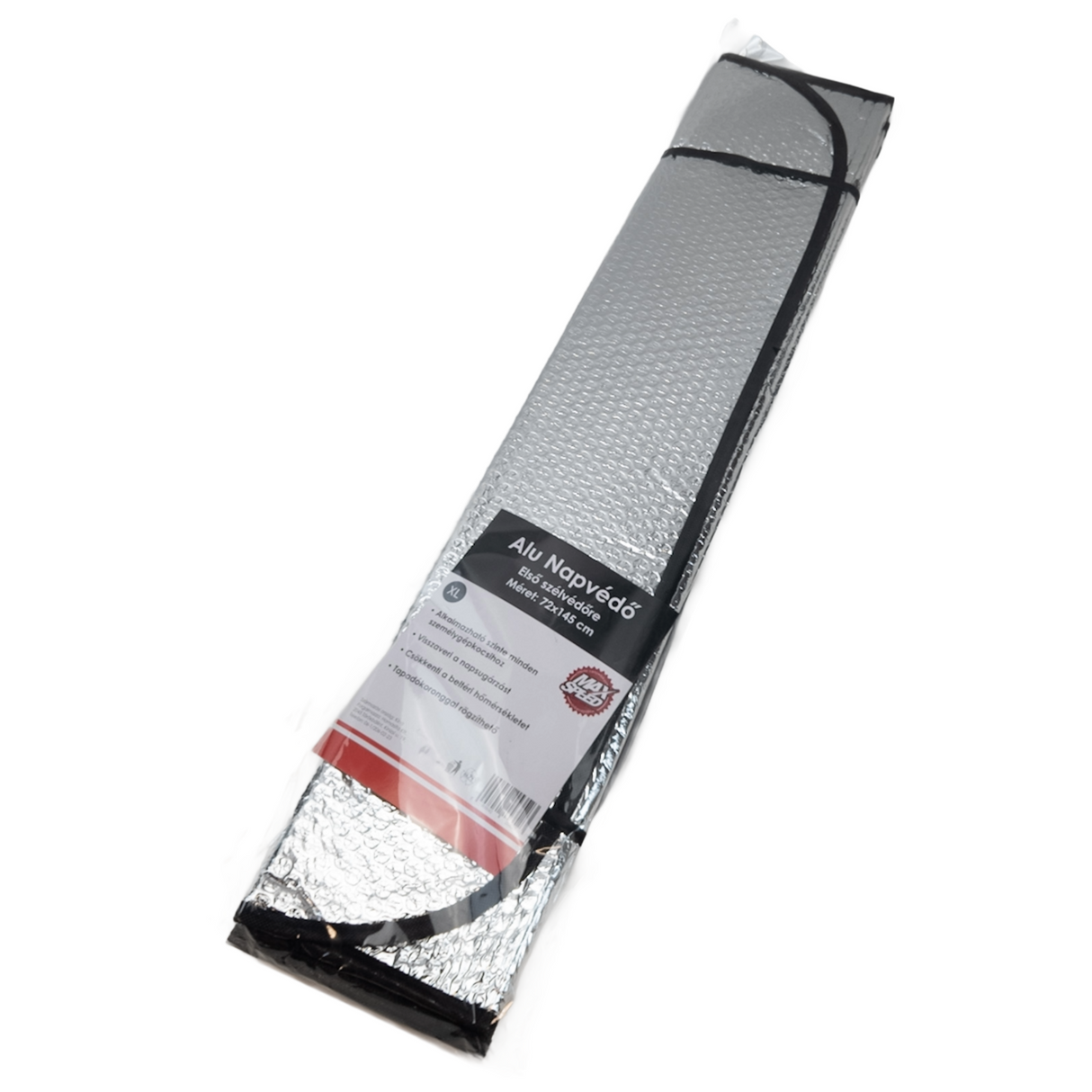 Protector de parabrisas aluminio 72x145 cm – Antisol y antihielo para coche