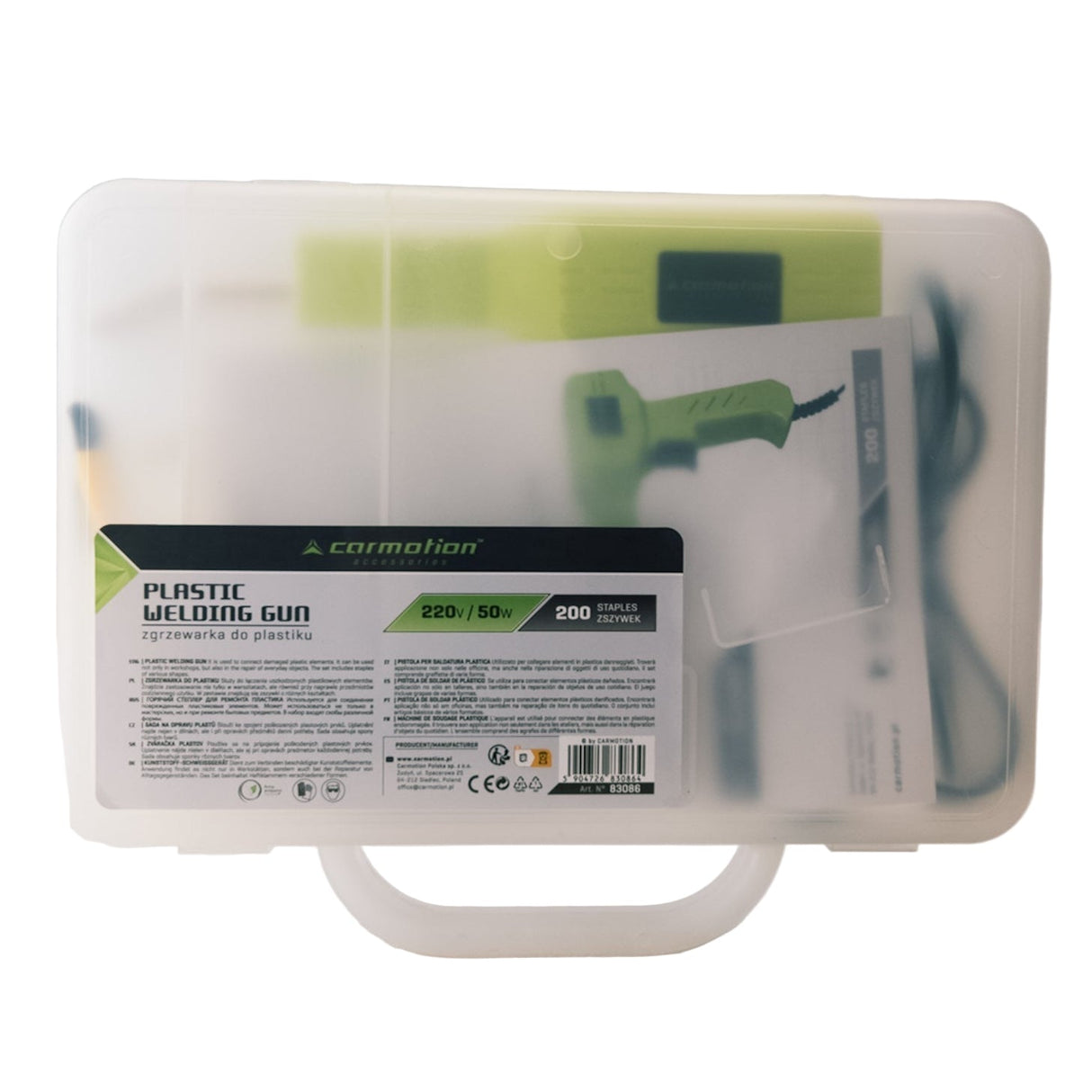 Kit pistolet à souder le plastique 50W Carmotion