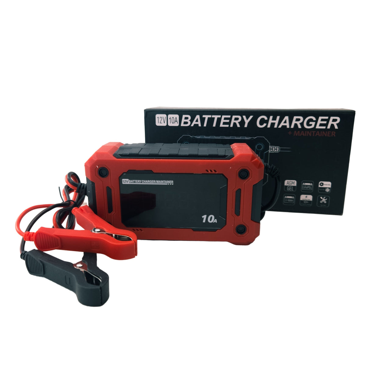 Chargeur de batterie 12V – Multi-modes, écran intelligent