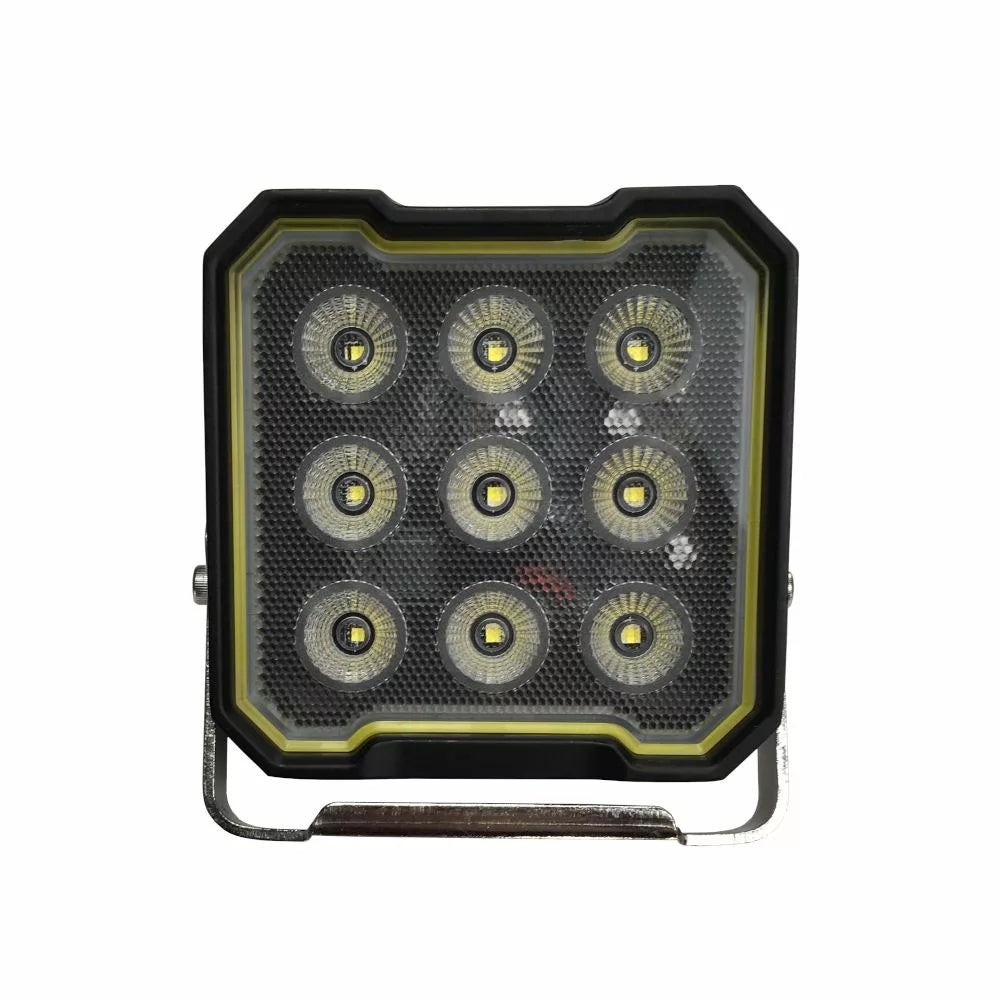 Faro da lavoro LED quadrato 12/24V - 30W o 45W, luce diffusa