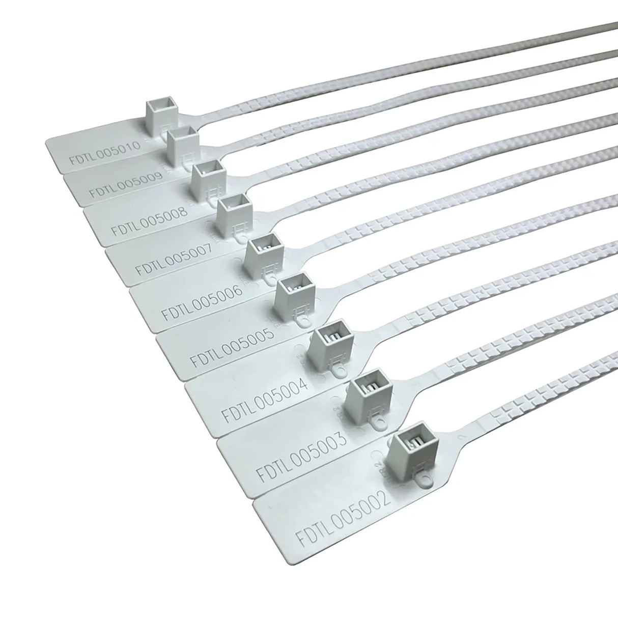 Precinto de plástico numerado Fort Double Twin Lock (1 unidad)