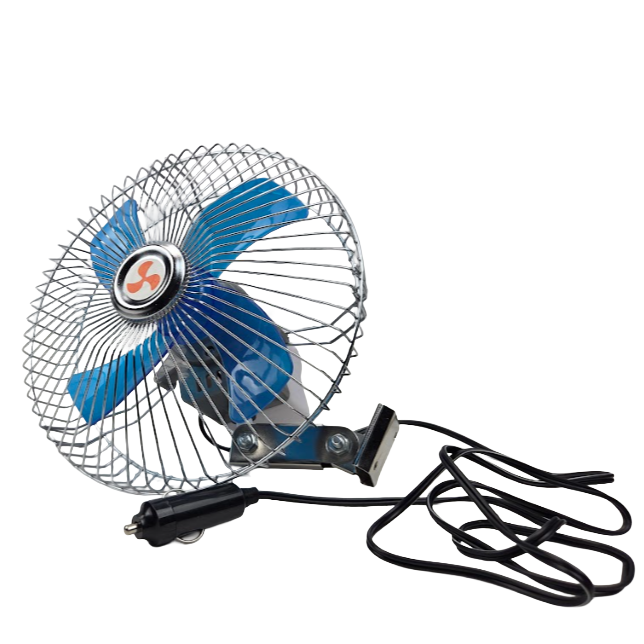 Auto-Ventilator 12V/24V – 20 cm, mit Clip oder Oszillation