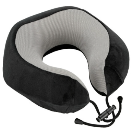 Almohada ergonómica para cuello en gris oscuro