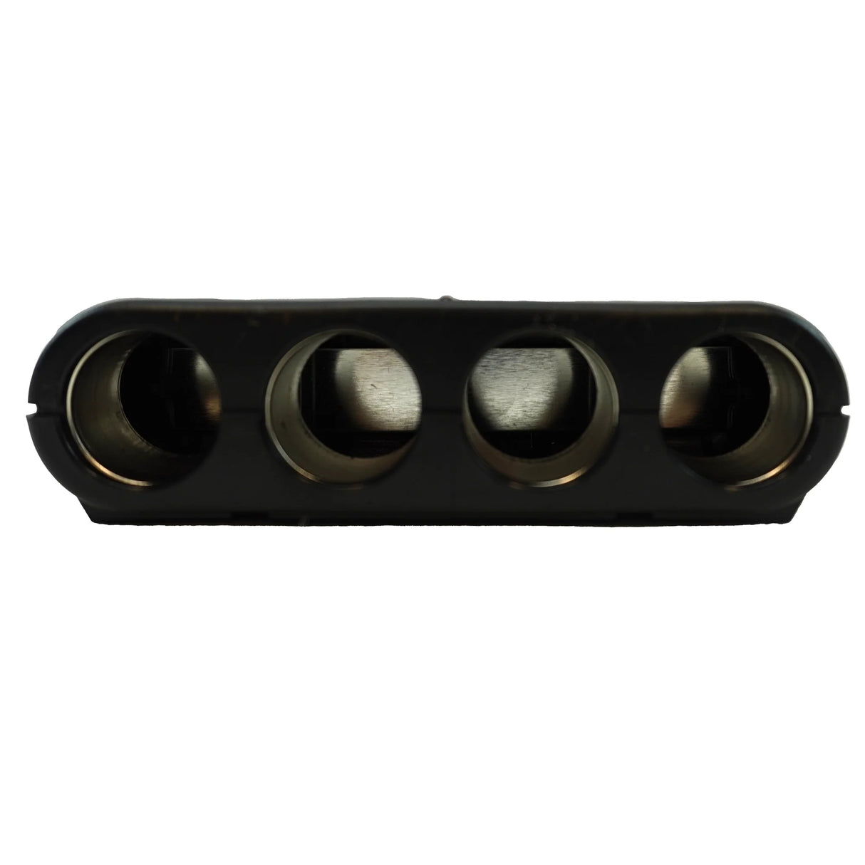 Kfz-Mehrfachverteiler mit 4 Anschlüssen und roter LED-Anzeige