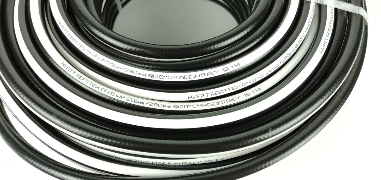 Manguera de aire reforzada con tejido 8 mm por metro