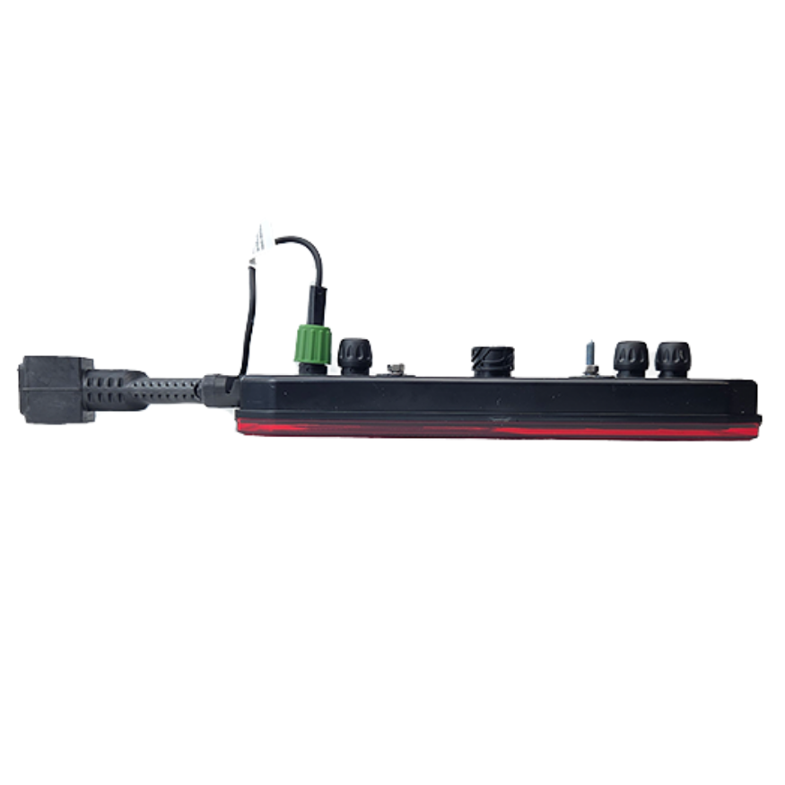 Aspöck Ecoled II Rückleuchte mit flexibler Gummilampe, 4-polig – für Anhänger