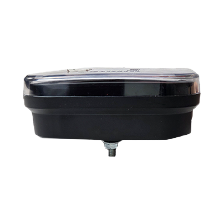 LED Rückleuchte mit 5 Funktionen, Dreieck-Prisma, 12V