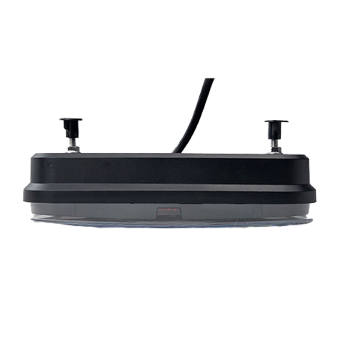 LED Rückleuchte mit 5 Funktionen, Dreieck-Prisma, 12V