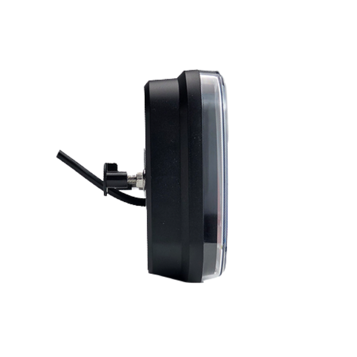 LED Rückleuchte mit 5 Funktionen, Dreieck-Prisma, 12V