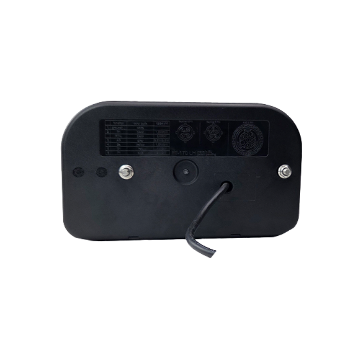 Luz trasera LED 5 funciones con prisma triangular – izquierda con luz antiniebla