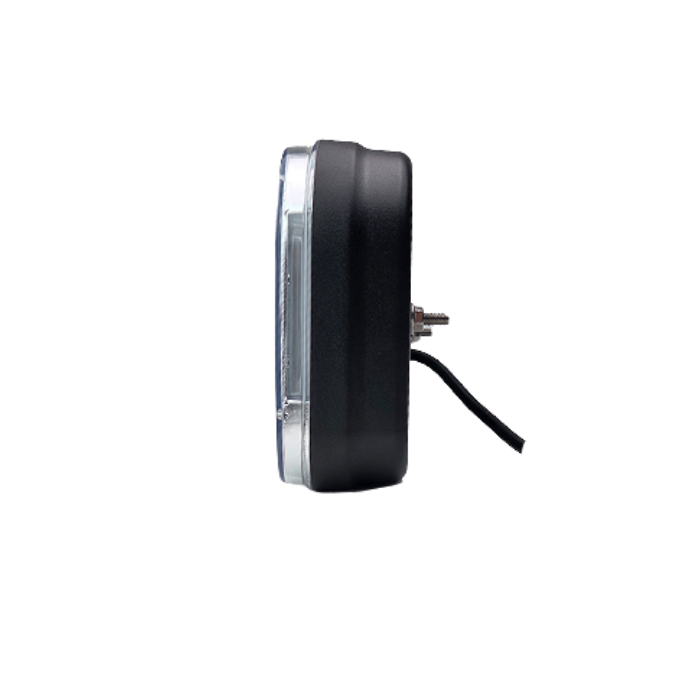 Luz trasera LED 5 funciones con prisma triangular – izquierda con luz antiniebla