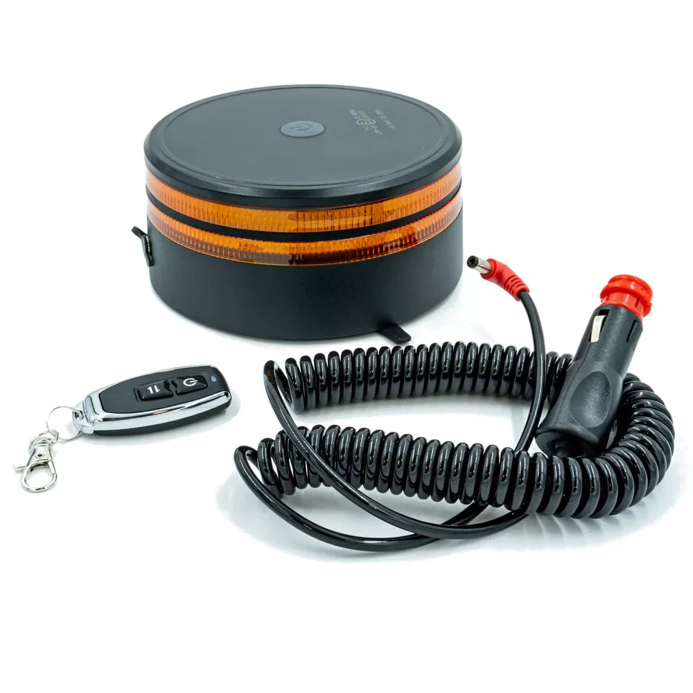 Lampeggiante Giallo a Doppia Striscia