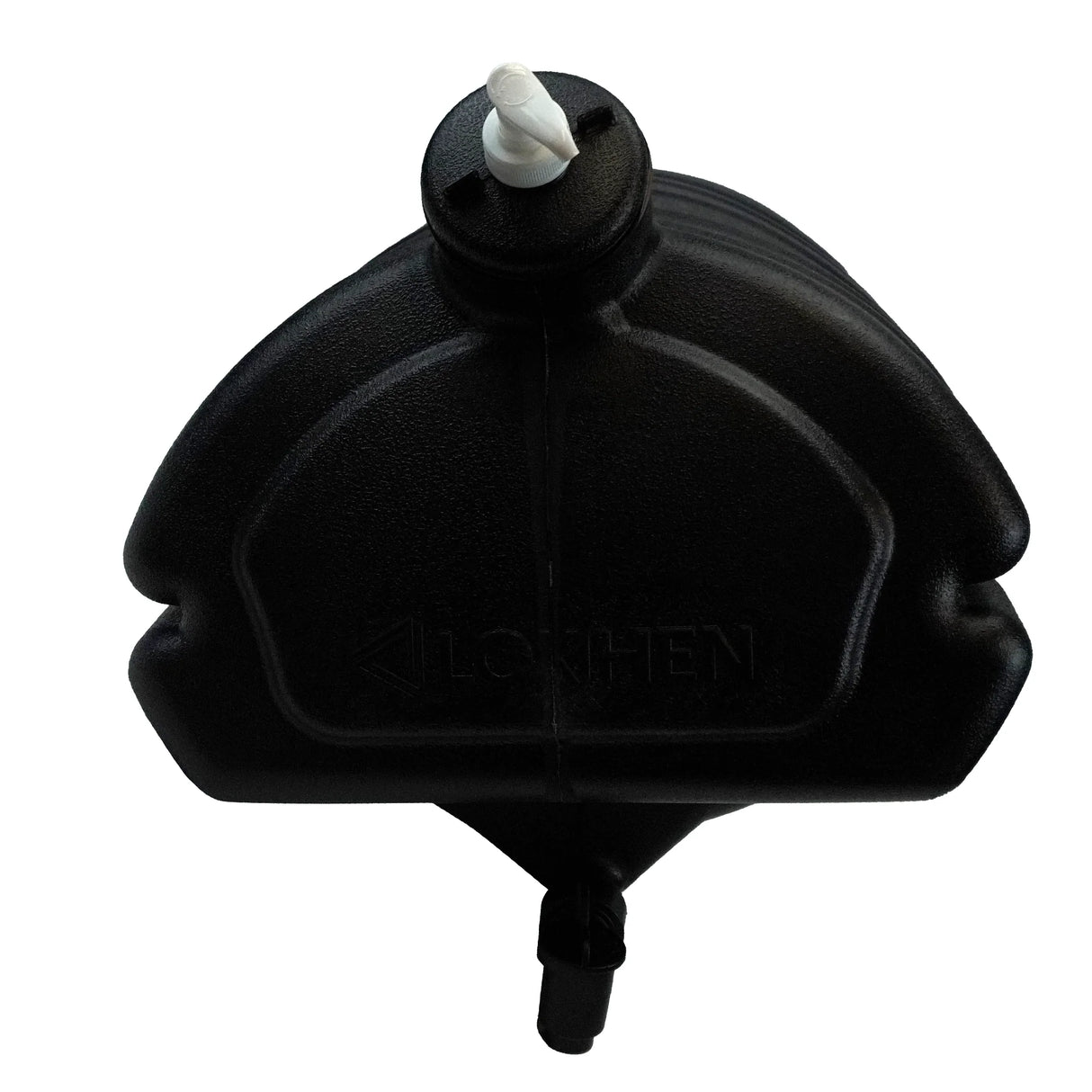 Wassertank mit Hahn und Seifenspender, 30 Liter – Schwarz