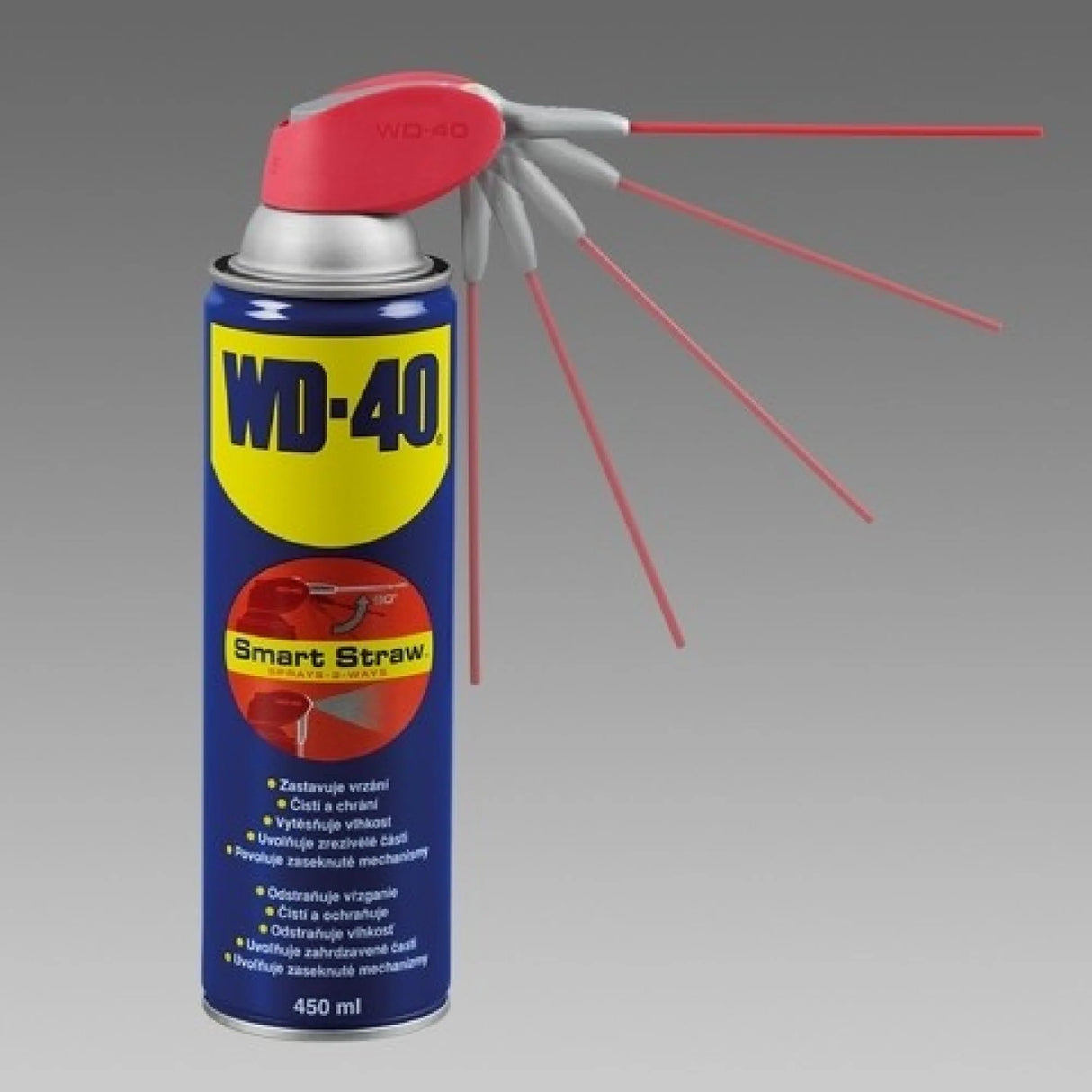 WD-40 Multifunktionsspray 450 ml mit Smart Straw Sprühkopf
