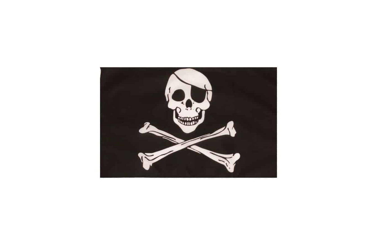 Bandera pequeña con palo (30x45 cm)