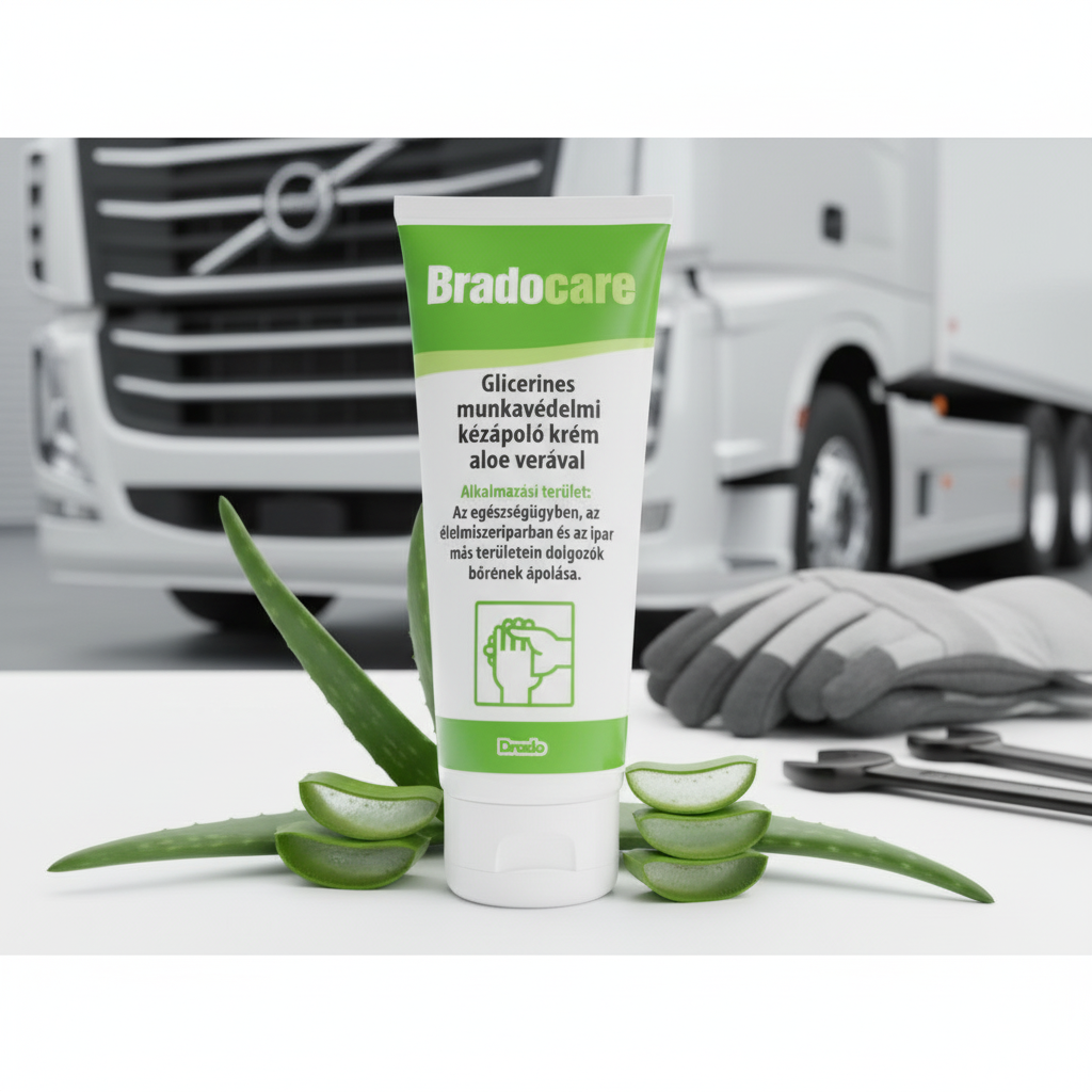 Crema de manos profesional con glicerina y aloe vera 100 ml