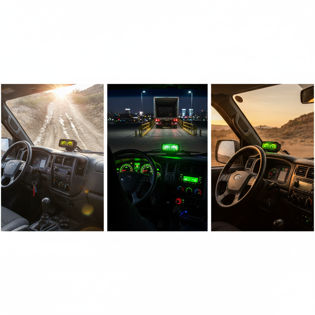 Inclinometro per veicoli con retroilluminazione 12V